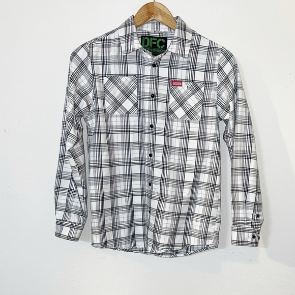 DIXXON Other - Dixxon Flannel Company Charlie Chaplin snap button youth division flannel